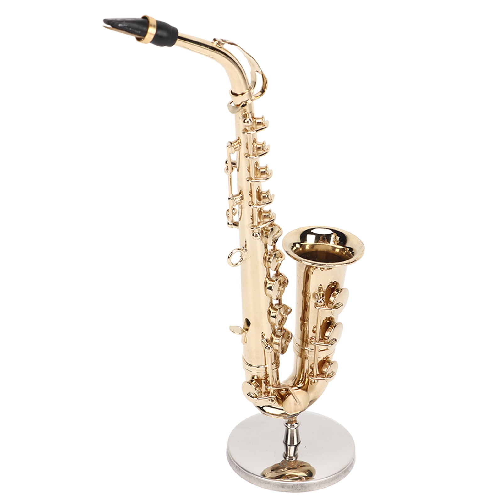 Alto Saxophone Model Mini Alto Sax Model Dollhouse Miniature Saxophone