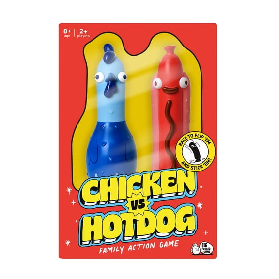Chicken vs. Hotdog – A Fast-Paced Party Board Game for Kids, Teens, and Adults