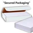 thumbnail image 4 of Hamilco White Cardstock Thick Paper - Blank Index Flash Note & Post Cards - 5 1/2 X 8 1/2" 80 lb Perforated Card Stock - 100 Pack, 4 of 6
