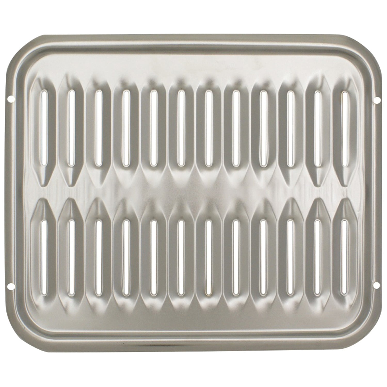 Range Kleen Broiler Pan &#45; Black&#47; Chrome