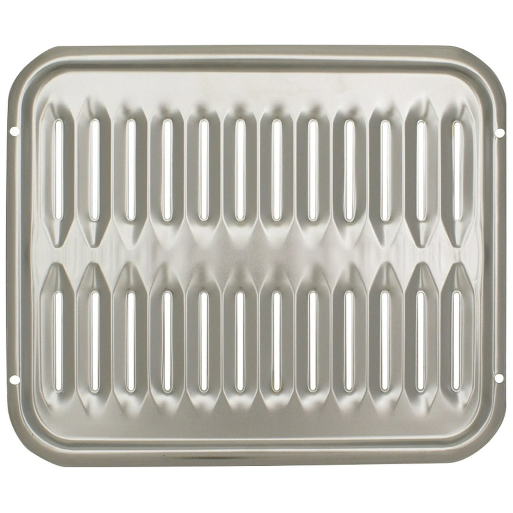 Range Kleen Porcelain StickFree Broiler Pan With Chrome Grill