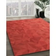 thumbnail image 3 of Ahgly Tapis Rectangulaire Rouge Lavable en Machine, 4 Pieds x 6 Pieds, 3 of 7
