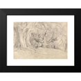 thumbnail image 2 of Samuel Palmer 14x11 Black Modern Framed Museum Art Print Titled - Ancient Trees, Lullingstone Park (1828), 2 of 5