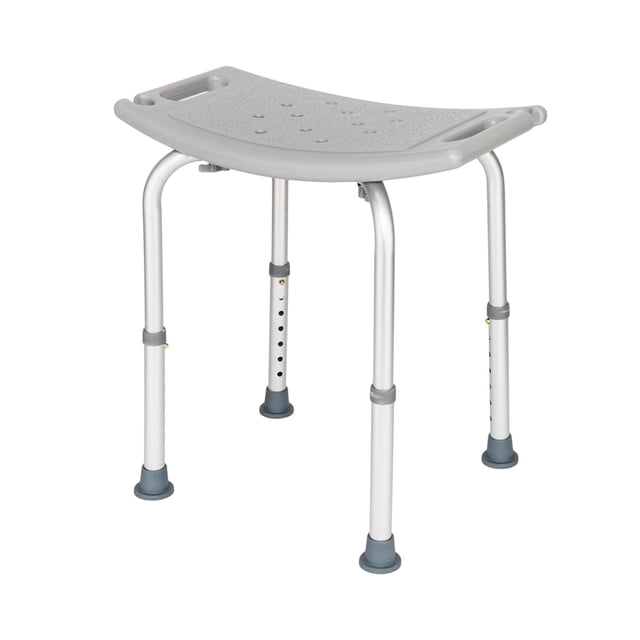 Silla de Ducha Taburete de Ducha, Ajustable 7 Altura Banco de Baño, para Ancianos, Discapacitados, Soporte 330lbs
