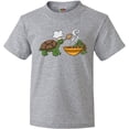 thumbnail image 3 of Inktastic Cute Turtle Chefs Making Soup Youth T-Shirt, 3 of 5