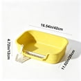 thumbnail image 3 of Semi Enclosed Cat Litter Box with High Sides, Low Entry Large Capacity Ventilate Odor Box for Indoor Cats, Senior Cats & Kittens, Easy Clean & Anti-Splashing Pet Potty 16.54''LX11.02''WX4.72''H, 3 of 7