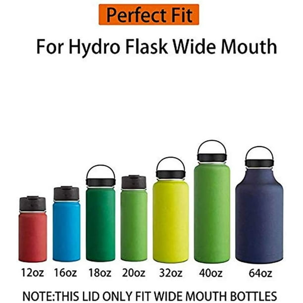 Magiin Straw Lid for Hydro Flask, BPA Free Insulated Sports Water