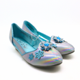 thumbnail image 4 of Disney Elsa Girls Wedge Closed Toe Multicolor Shoes, 2/3 YTH Multi, 4 of 10