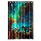 thumbnail image 1 of ABPHQTO Cortina de ducha de poliéster impermeable Vivid Universe Nasa y ganchos 120x180 cm, 1 of 1