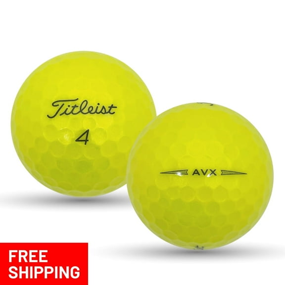 Pre-Owned 24 AVX Yellow 5A Used Recycled Golf Balls, by Mulligan Golf Balls