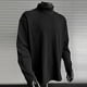 thumbnail image 4 of pstuiky camisas de hombre de manga larga, Suéter deportivo informal de manga larga y cuello alto de color liso para hombre Tops casuales para hombres xl, 4 of 6