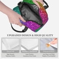 thumbnail image 6 of Ratiio Colorful Glitter Pattern Lunch Bag ,Insulated Lunch Box, Small Leakproof Cooler Food Lunch Containers Reusable High Capacity Lunch Tote Bags, 6 of 6
