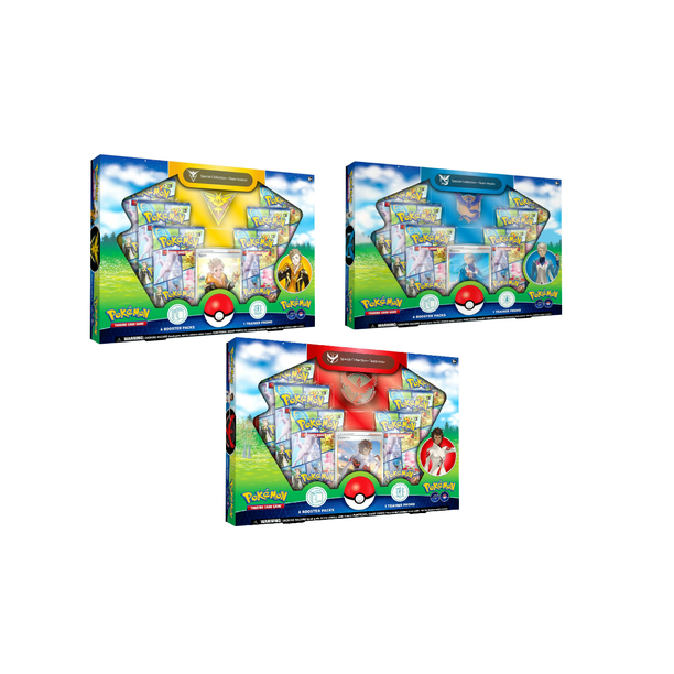 Pokemon Go Special Collection Box Set of 3 Brand New SEALED