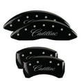 thumbnail image 2 of Set of 4 MGP Caliper Covers 35007Smgpbk, Engraved Front and Rear: MGP, Black Powder Coat Finish, Silver Characters Fits select: 2013-2014 CADILLAC ATS, 2015-2017 CADILLAC ATS LUXURY, 2 of 6