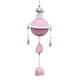 thumbnail image 2 of Campanas de viento Macarena 3D Moon Astronaut Wind Chimes Escultura de resina Craft Decoración colgante Spaceman Colgante Windchime para Decoración de la habitación Rosa, 2 of 8