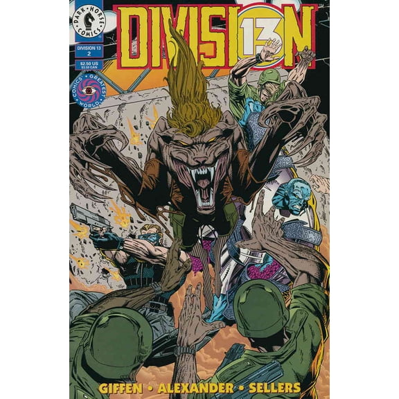 Division 13 #2 VF ; Dark Horse Comic Book