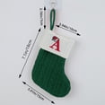 thumbnail image 6 of Pnellth Christmas Socks Letter Embroidered Hanging Knit Stocking for Festive Holiday Decorations, 6 of 8