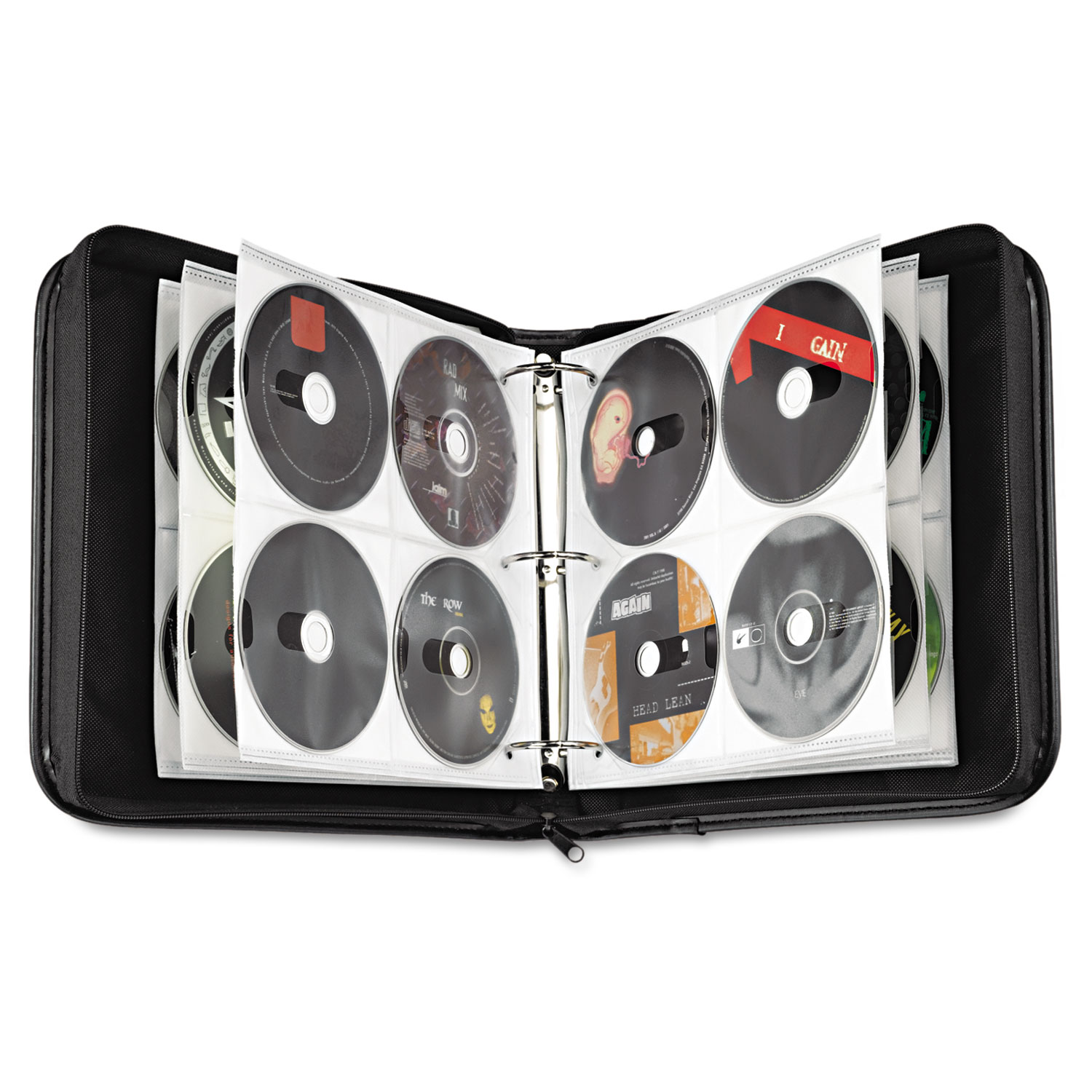 Caselogic Cd/dvd Expandable Binder, Holds 208 Discs, Black - image 2 of 9