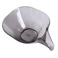 thumbnail image 4 of Cesta de drenaje multifuncional Cuenco de drenaje de frutas y verduras de acrílico Cesta de drenaje Embudo Cuenco de limpieza de frutas con colador Contenedor Gris, 4 of 10