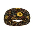 thumbnail image 2 of Easygdp Fall Sunflowers Leaves Sports Headband Non Slip Headband Unisex for Head Circumference 19.6 - 22.4 inch, 2 of 9