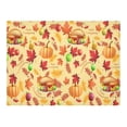 thumbnail image 3 of BSDHOME Fall Maple Leaves Tablecloth 52x70 Inches, Autumn Harvest Turkey Sofa Table Cloth Cover for Dinner Party Decoration, 3 of 5