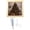 B, variant on DIY Yarn Poke Painting Kit for Christmas, 20cm Punch Needle Craft Set with Wooden Frame, Santa Snowman Handmade Home Decor
