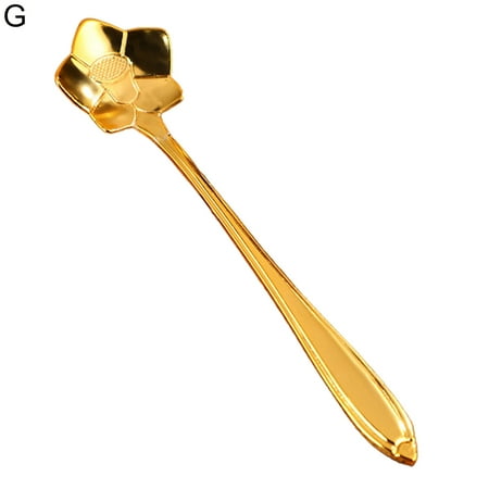 

Cuteam Coffee Spoon Stir European Style Convenient Reusable Ice Cream Scoop