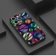 thumbnail image 3 of ¡Agregue un toque de alegría a su iPhone con esta funda para teléfono plateada mate con diseño gráfico vibrante!, 3 of 4