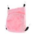 thumbnail image 6 of Small Pet Animal Hamster Hammock for Cage, Plush House Hanging Bed Cage Mice Rats Bats Chinchilla, 3 Colors, to Choose Pink S, 6 of 9