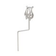 thumbnail image 2 of Mosiee Alto Saxophone Music Stand Portable Clip On Music Stand Metal Brass Fixed Practical Instrument Players Accessory, 2 of 6