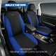 thumbnail image 2 of Juego completo de fundas para asientos de coche Skechers, poliéster transpirable, color azul, 2 of 7