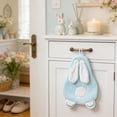 thumbnail image 5 of RKSTN Rabbit Hand Towel Blue, 5 of 5