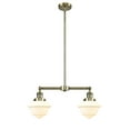thumbnail image 5 of 209-BAB-G531 Innovations Lighting Oxford - 2 Light Island In Traditional Style-10 Inches Tall and 24 Inches Wide-Black Antique Brass Finish-Matte, 5 of 7