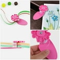 thumbnail image 4 of TOYMYTOY Paper Quilling Crimper Pink Plastic Easy to Use for Decor 2Pcs, 4 of 5