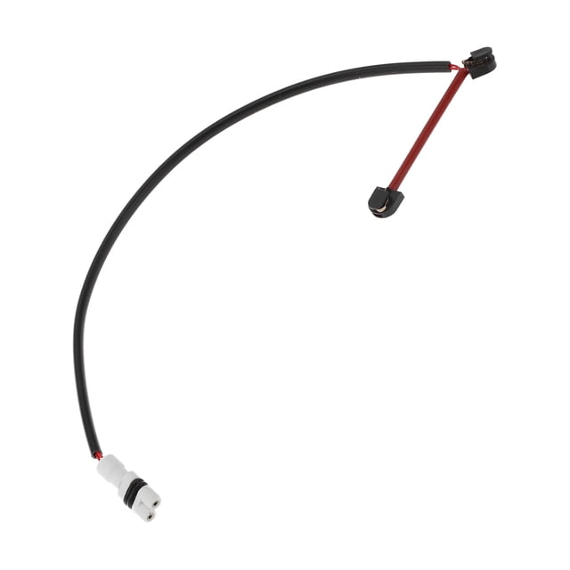 1 pc Sensor de desgaste de pastilla de freno delantero para Porsche 911 997 2008-2012 No. 99761267601 Goma TPU Negra