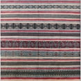 thumbnail image 1 of Ahgly Company Indoor Square Mid-Century Modern Silver Pink Solid Area Rugs, 6' Square, 1 of 6