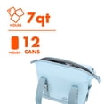 thumbnail image 2 of Ozark Trail Folding 12-Can 7 qt Soft-Sided Cooler with Built-in Bottle Opener, Blue, 2 of 15