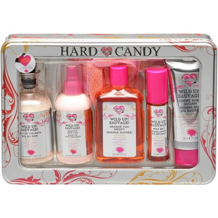 Hard Candy Wild Up! Sweet Orange Nectar Bath Set, 6 pc (Value Kit)