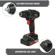 Hyper Tough 20V Max Brushless Cordless Drill Driver with 1.5Ah Lithium-Ion Battery and Charger