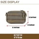 thumbnail image 4 of Riñonera táctica militar, riñonera de nailon, sistema de riñonera impermeable, accesorio para mochila al aire libre, 4 of 5