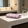 thumbnail image 6 of HOZVOMI Striped Corals Fleece Towel Unisex Household Face Towel Soft and Absorbent Ideal for Bathing and Hair Drying Practical and Decorative Accent for Everyday Use, 6 of 6