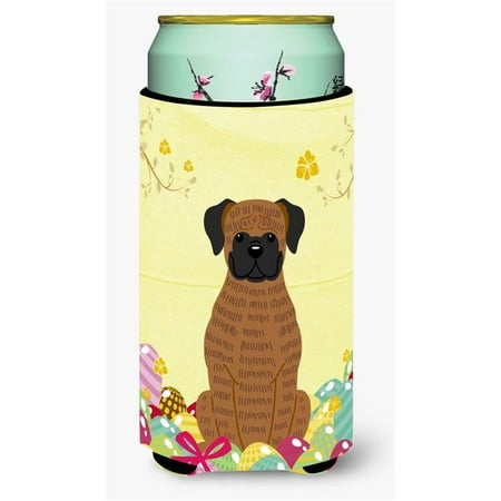 

Carolines Treasures BB6117TBC Easter Eggs Brindle Boxer Tall Boy Beverage Insulator Hugger