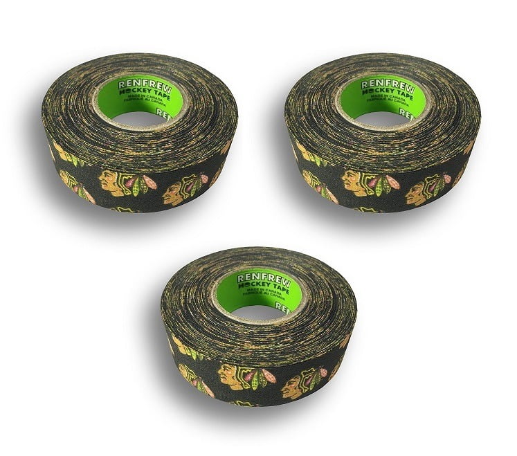 Renfrew 3 Pack NHL Team Hockey Stick Blade Shaft Bat Sports TAPE 1" x