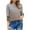 Brown 1, variant on Womens 3/4 Length Sleeve Tops Fall Striped Trendy Casual Loose Fit Crewneck Sweatshirts Basic Work Daily Plus Size Tops,Black 2,L