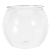 LOLIPPYY Durable Round Fish Tank Aquarium With Shatterproof Material For Tabletop Decor 1Pcs