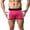 Hot Pink, variant on ZVNAΖH Mens Swim Boxer Briefs, Men's Swim Trunk Swimwear Quick Dry Bathing Suit Board Short Sexy Boxer Briefs