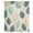 CadetBlue, variant on Teal Green Leaf Sheer Curtains 54 Inches Long, Farmhouse Vintage Middle Century Textured Light Filering Curtains, Breathable Simi Curtain Privacy Drapes for Kitchen Bathroom Small Window Treatment