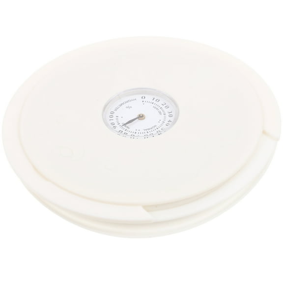 Guitar Humidifier with Hygrometer for Acoustic Guitar Sound Hole ABS White Easy to Install