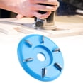 thumbnail image 2 of Six Teeth Wood Carving Disc Milling Cutter Disk Woodworking Tea Tray Engraving Tool, 2 of 14
