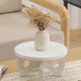 thumbnail image 5 of Farmhouse Wooden Display Stand Small Round Tabletop Pedestal Stool for Decorative Ornaments and Flower Pot Holder, 5 of 8